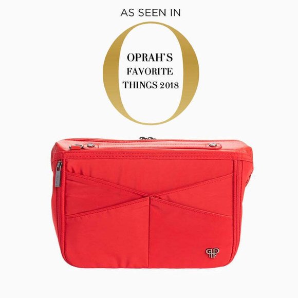 Littbag Organizer/ Bag Shaper in red/stripe & One Of Oprah's Favorite Things! - Picture 12 of 15